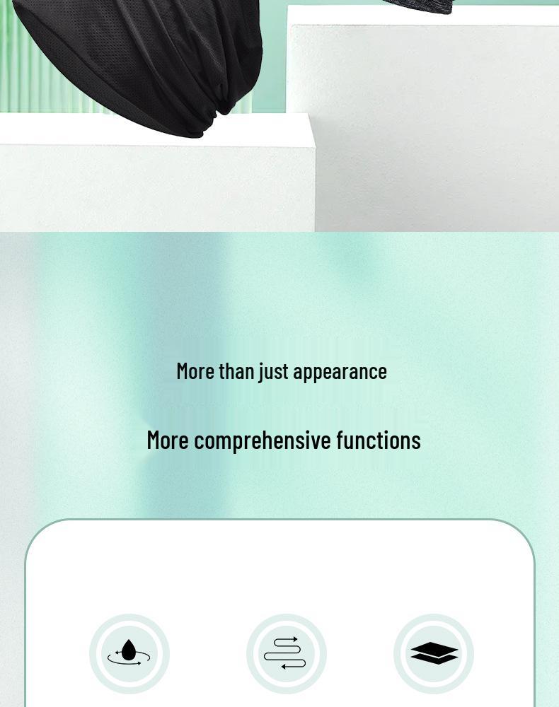 Men's Quick-Dry Breathable Outdoor Sports Cap for Cycling & Running