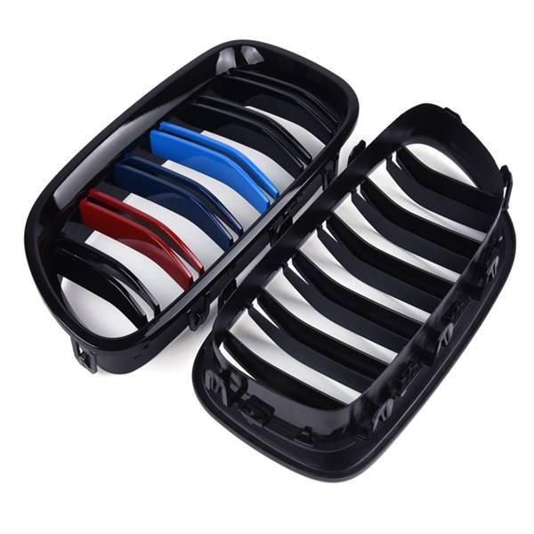 1 Pair Intake Grille Cover for 2010-2017 BMW F10, F11, F18 5 Series