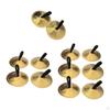 2 Finger Cymbals, Dance Instrument Accessory for Children, Metal Material, Ergonomic Design, Easy To