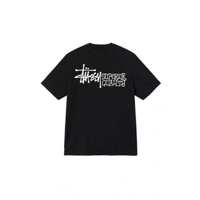 STU Stutucci Amerikanische trendige Marke kurzärmeliges Buchstaben-Druck Sommer Herren und Damen Rundhals locker schweres Baumwoll-T-Shirt