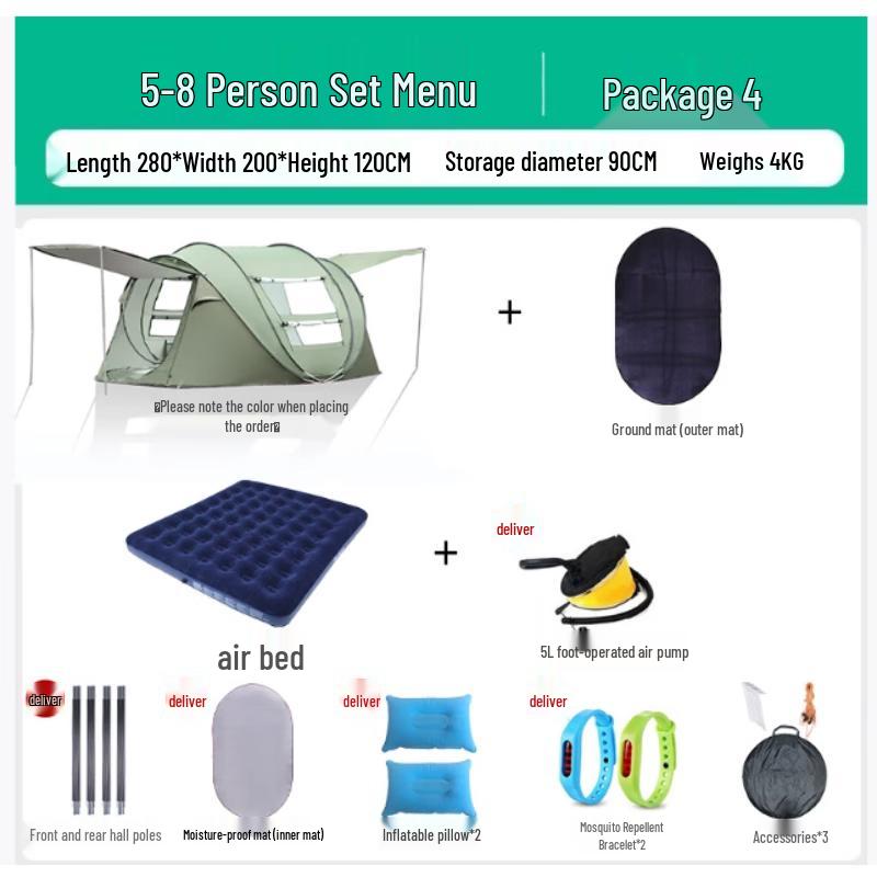 Wai Baida Automatic Outdoor Camping Tent
