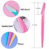 1Pcs Eyebrow Trimmer Makeup Tools Safe Eye Brow Razor Face Body Hair Removal Shaver Blades Woman Eyebrows Shaping Knife