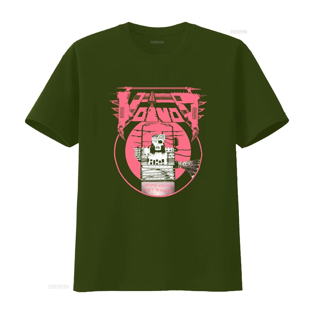 VOIVOD DIMENSION HATROSS T-Shirt Baumwolle Schwarz für Größe S 5XL vintage Gewaschen Atmungsaktiv mode streetwear Dehnbar homme Weich
