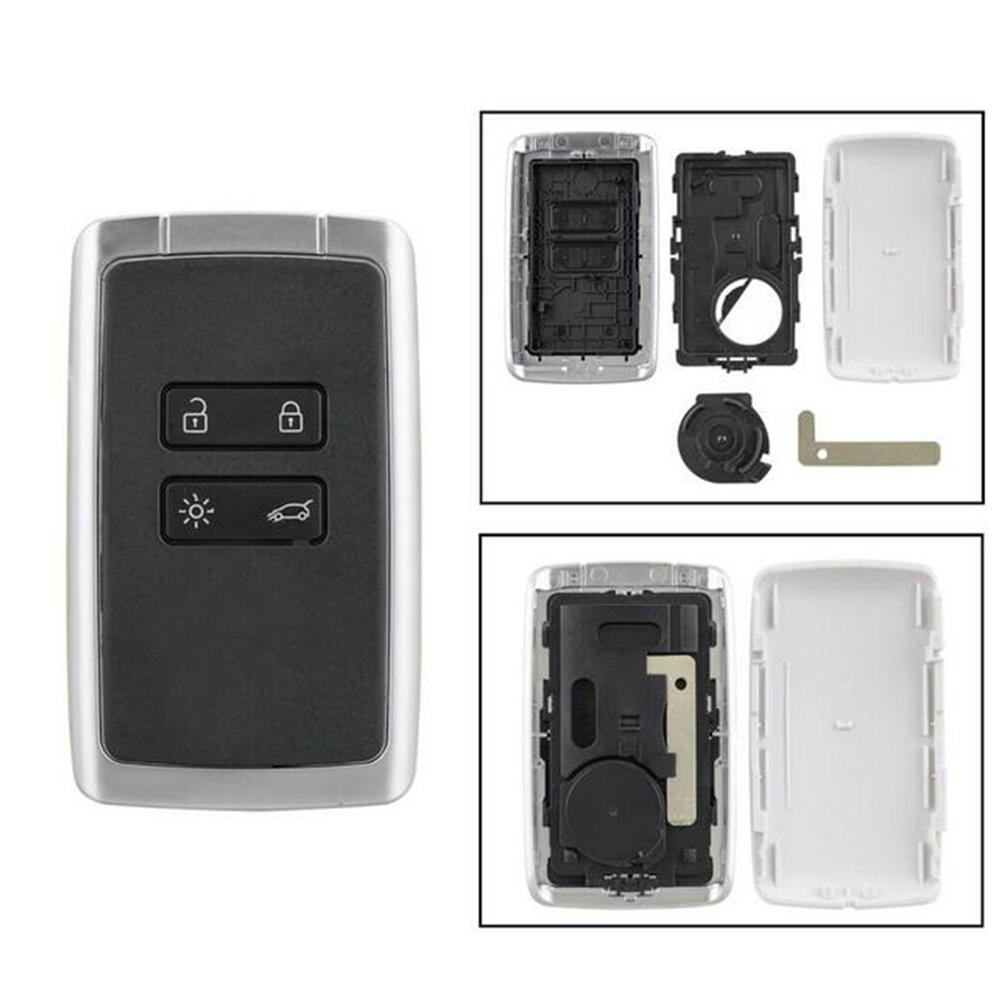 4 Buttons Key Shell Cover Remote Fob For Renault Clio Captur Espace Megane 16-20
