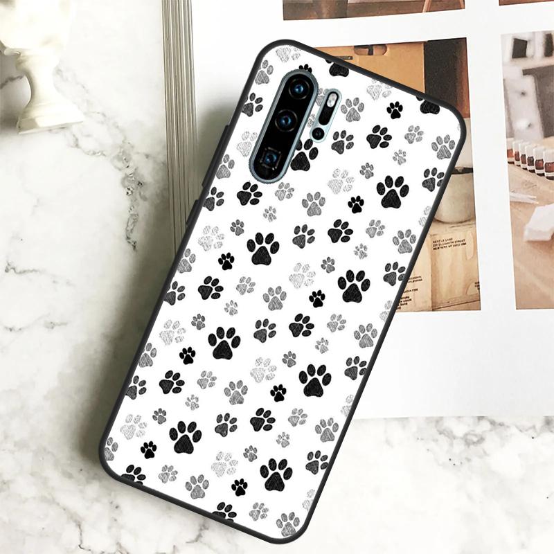 Cat Dog Paws For Huawei Nova Y70 Y72 Y73 Y60 Y90 Y61 Y91 7i 8i 11i 12i 12s 9 10 SE P20 P30 P40 Lite Case