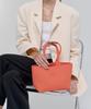 Dal Daily Knit Shopper Bag Orange S