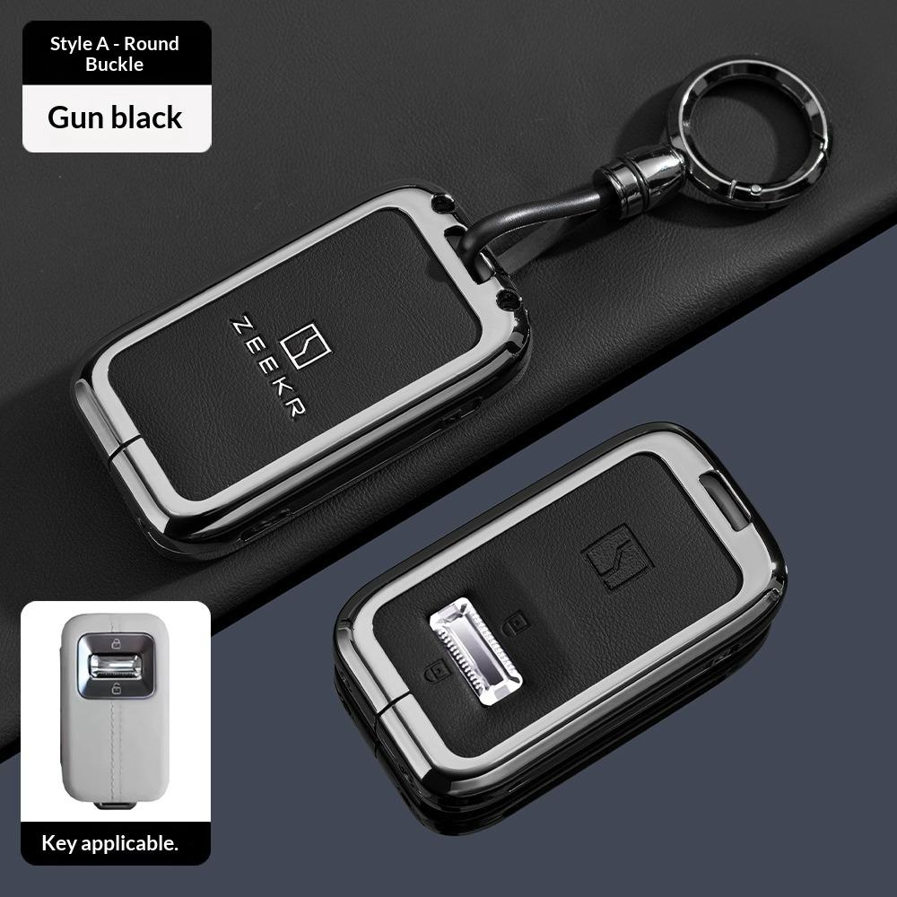 

Suitable for Zeekr 9x Key Cover, Car Key Bag, Anti-fall Protective Shell, Car Supplies, Classy Shell Bag Buckle and Accessories