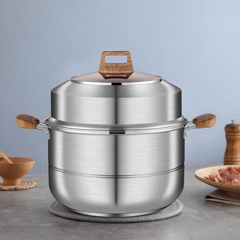 

Shangheng 316 Stainless Steel Double-Layer Steamer Pot