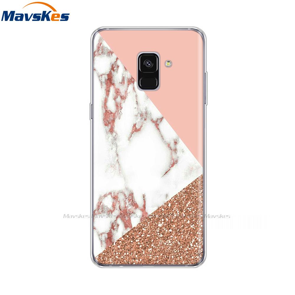 For Samsung Galaxy A8 2018 Case A530 Silicone Cover For Samsung A8 Plus 2018 A730 Soft TPU Case For Galaxy A8 A 8 Phone Shell
