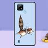 Cartoon Squirrel Case For Realme C75 C67 C61 C55 C53 C51 C35 C21Y C25S GT 7 Pro 6 6T 10 11 12 13 14 Pro Plus