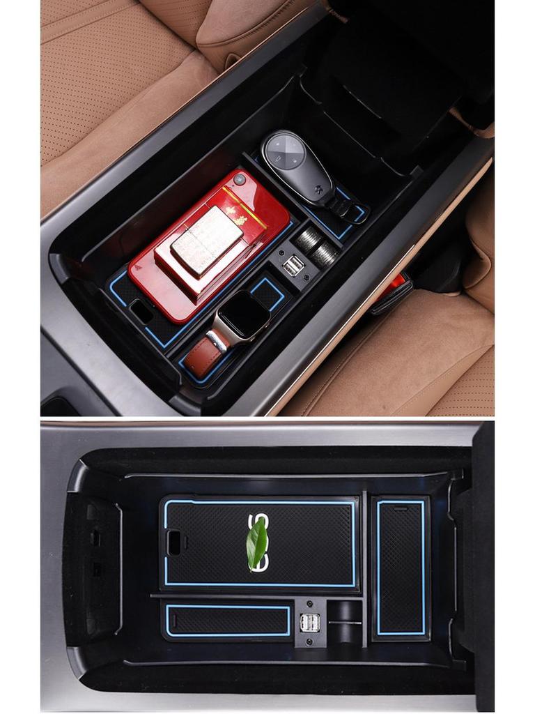 Niestandardowy schowek w podłokietniku do NIO ES6: Akcesoria i Dekoracje Wnętrza do Pojazdów Elektrycznych