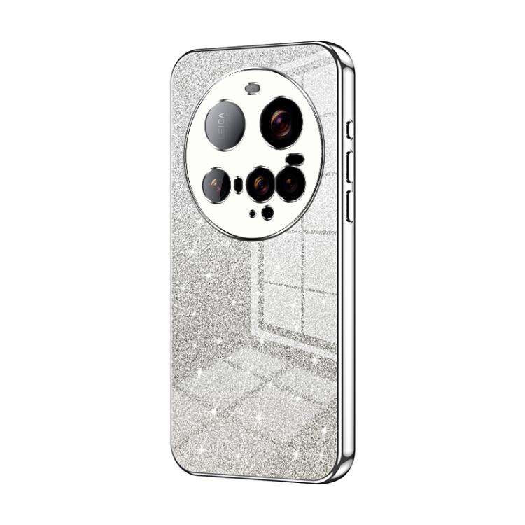 Gradient Glitter Powder Electroplated Phone Case