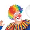 Clown Roleplay Cosplay Costume Outfit Set Halloween Clown Dress Up Gloves Necktie Gloves Vest Suspenders Stockings Bag