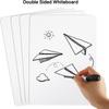Blank Dry Erase Board Lapboards Mini Whiteboard 2PCS White Board  Handwriting Practice