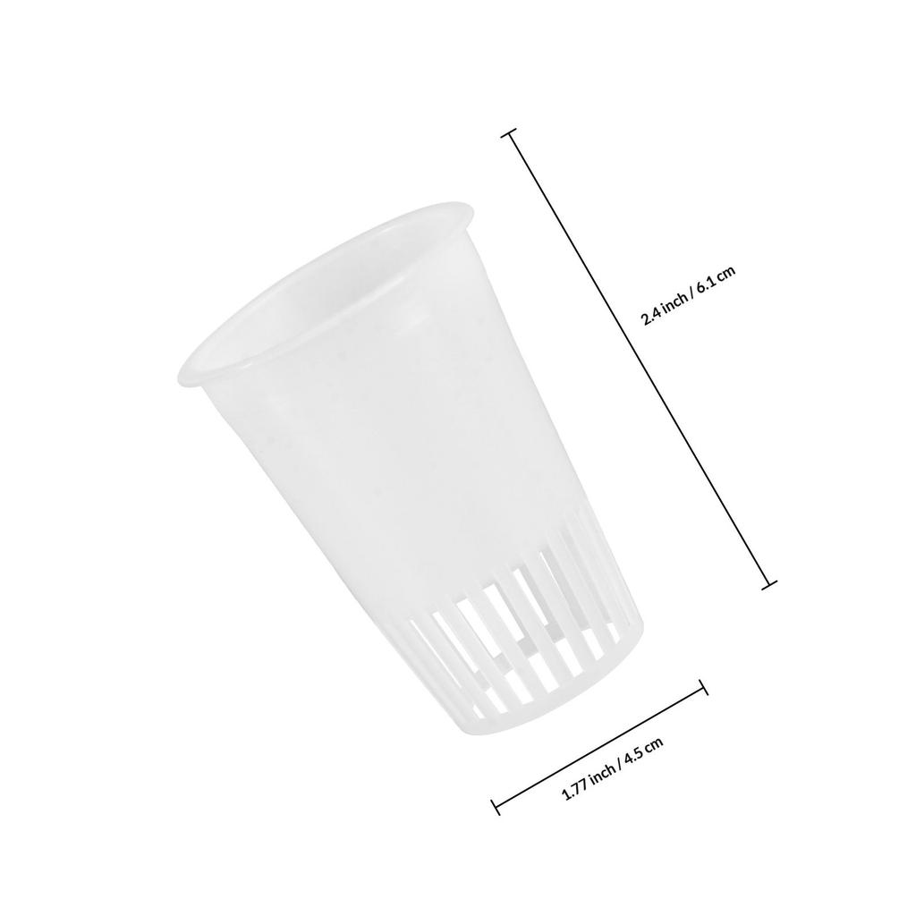 30Pcs Planting Basket Strong Corrosion Resistant Hydroponic Soilless Cultivate Plant Nursery Gardening Root Growth Basket