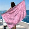 Pink Bloom Beach Towel Ultra-fine Fiber Quick Drying Absorbent Beach Swimming Vacationvacation Essentials Gifts