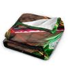 One Roronoa Zoro P-Pieces Blanket  Decorative Flannel Throw Blanket For Couch Bed Super Soft Custom Quality Bedspread Gift