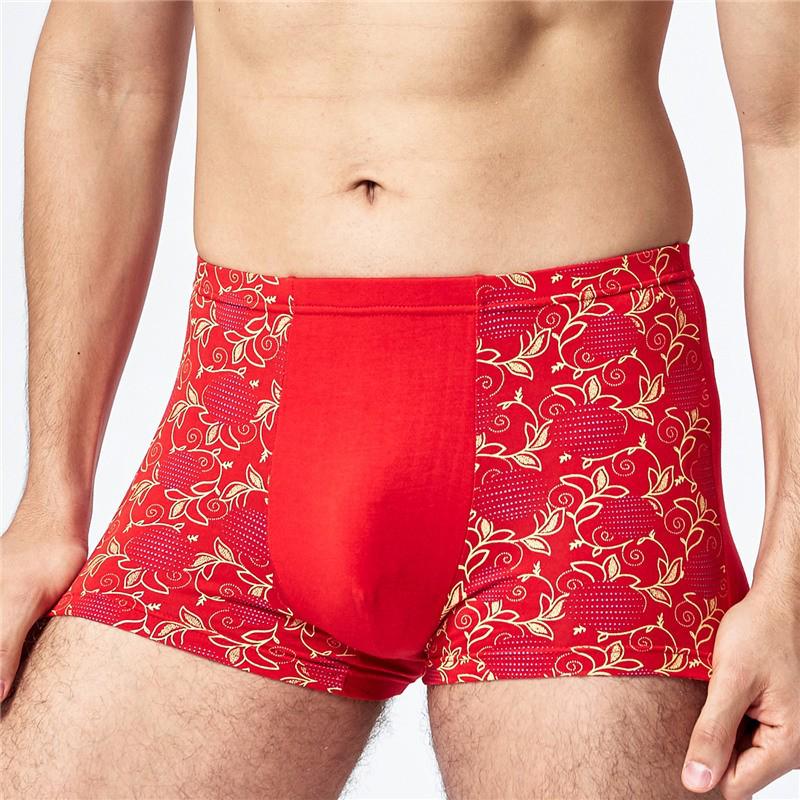 Plus Size Men's Breathable Quick-Dry Boxer Briefs
