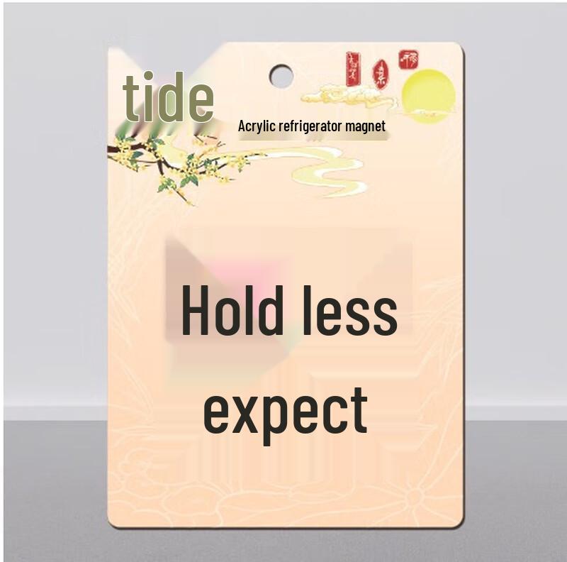 B.Y.K Acrylic Cultural Creative Fridge Magnet Set