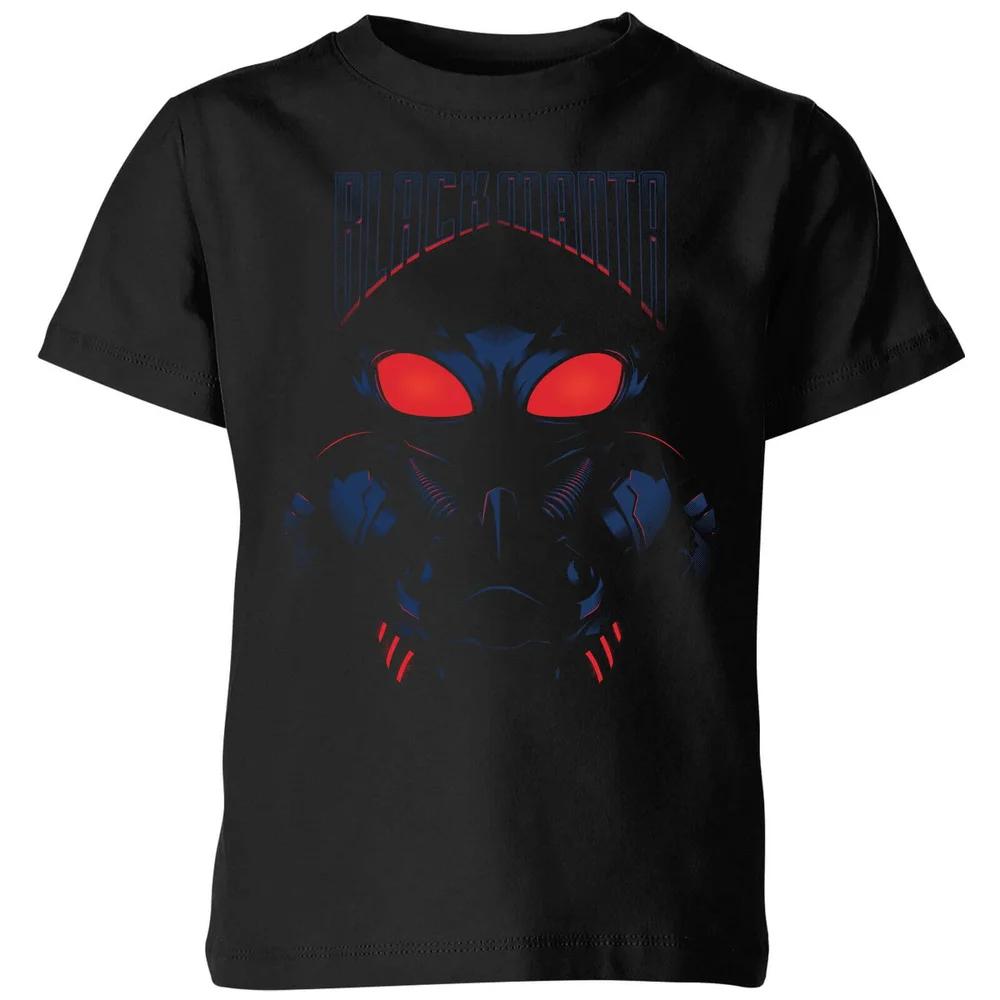 Aquaman Black Manta Kids  T-Shirt - Black - 3-4 Years 110