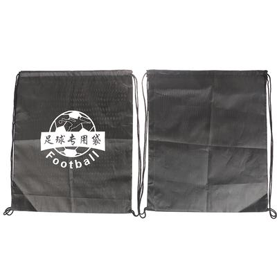 Bolsas de Armazenamento com Cordão para Esportes ao Ar Livre Bolsa Masculina de Academia Futebol Vôlei Tecido Oxford Portátil Dobrável Reutilizável Mochila