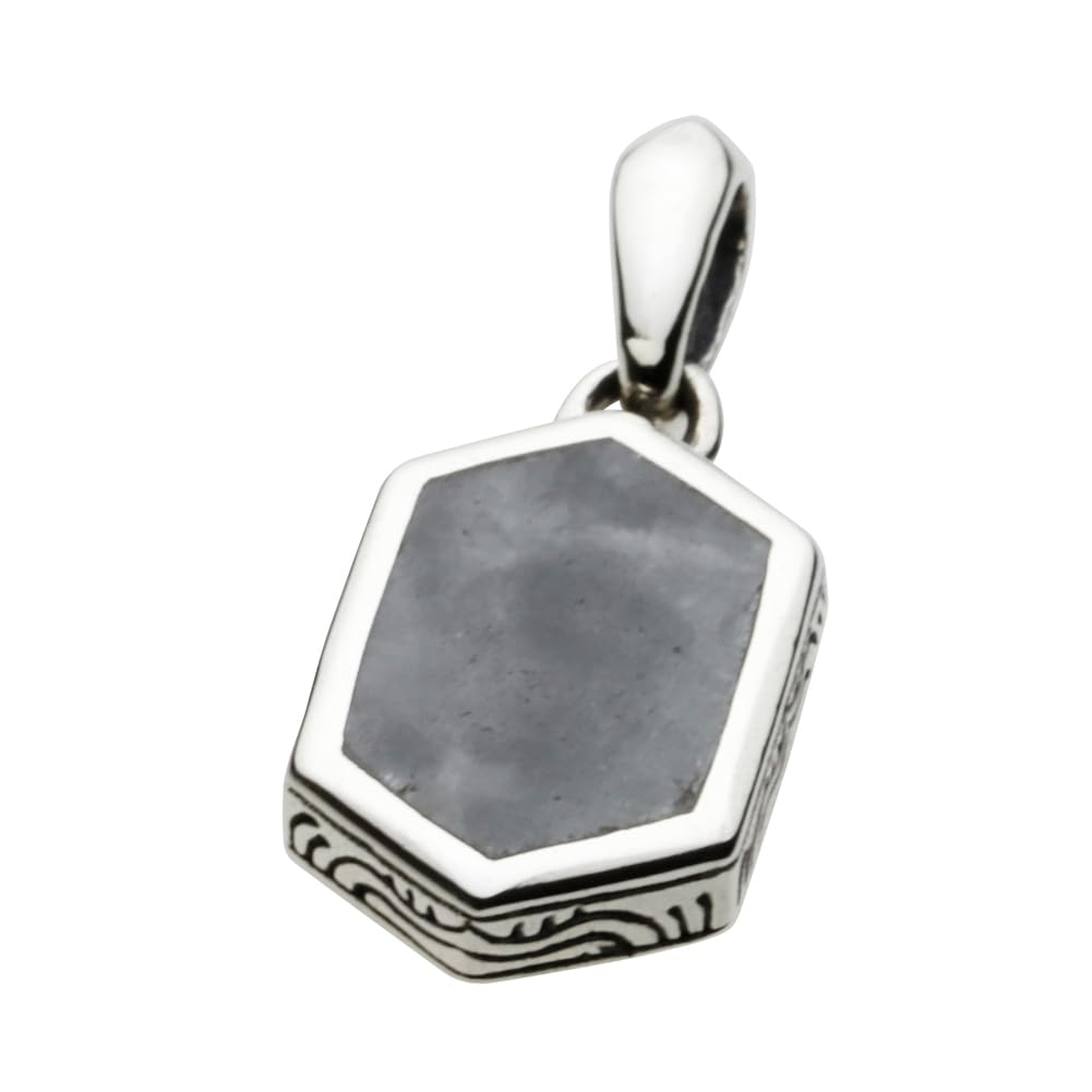 

Hexagon Pendant Jasper fp0601js [Figmart] [Silver Accessory]