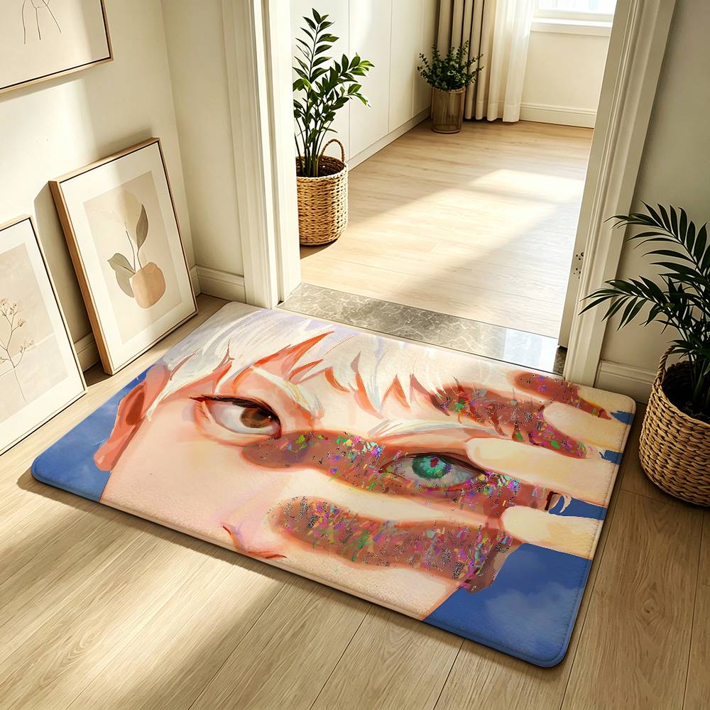 Anime T-the Summer Hikaru Died Carpet Bathroom Anti-slip Mat Door Mat Home Decoration Mat Entrance Door Mat Scratch-resistant