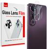 IMAK For vivo V50 Lite 5G Tempered Glass Camera Lens Protector+Acrylic Lens Cap