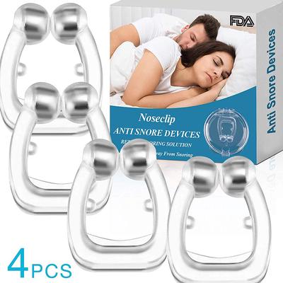 Silicone magnétique Anti-ronflement pince-nez plateau aide au sommeil respiration nuit équipement ceinture boîte