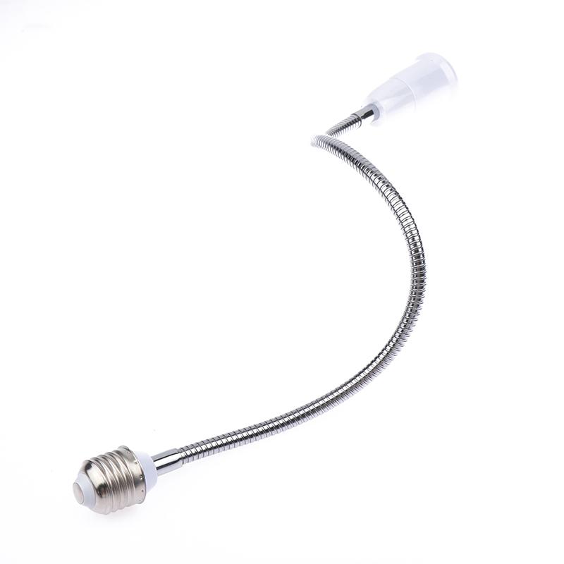 

18 см 28 см 38 см 48 см Гибкий E27 в E27 светодиодная лампа удлинитель патрон лампы гнездо 220 В светодиодная лампа патрон конвертер 48cm