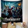 The Avengers Tapestry Wall Hanging, Marvel Superhero Team Art, Epic Movie Wall Decor for Bedroom Gaming Room