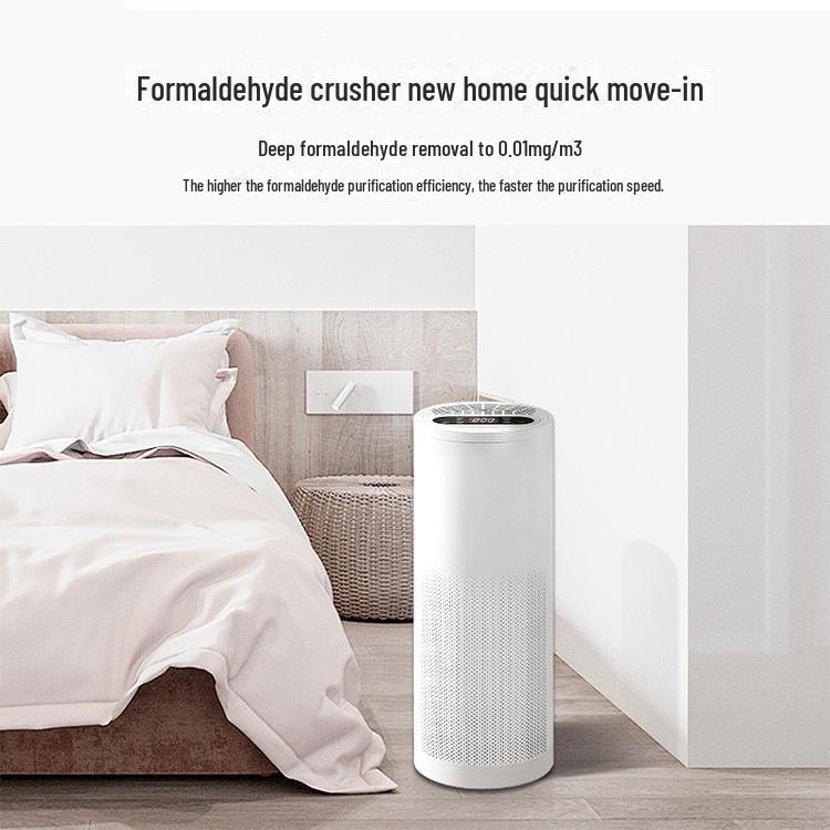 Home Air Purifier for Formaldehyde and Smoke Odor Removal with Negative Ion Technology