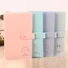 Jewelry Storage Book 120 Compartments Clip on Button Closure Clear Print Oblong Shape Necklace Earring Ring Jewelry Display Holder Household Stuff