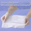 Pearl Pattern Disposable Face Towel 100%Cotton Tissue Soft Facial Cleansing Reusable Wet  Dry Makeup  Disposable Face Towel