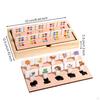 Shape Matching Board Fine Motor Skills Animal Reasoning Puzzle Early Learning Hued Circle
