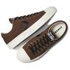 Converse Star Player 76 comfortable and versatile support low-top canvas shoes for both men and women in brown and white