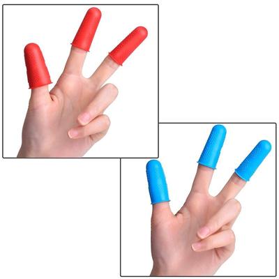 Silicone Finger Protectors Covers Gardening Finger Guard Hot Glue Wax 5pcs