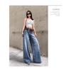 Fashionable Women's Wide-Leg Jeans 2026 New High-Waisted Versatile Casual Wide-Leg Trousers for Pear-Shaped Body