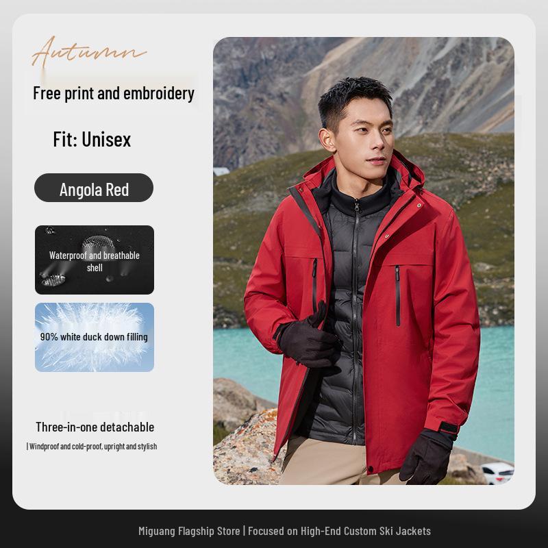 BYD Customized Fleece-Lined Winter Workwear Jacket with Logo 3XL