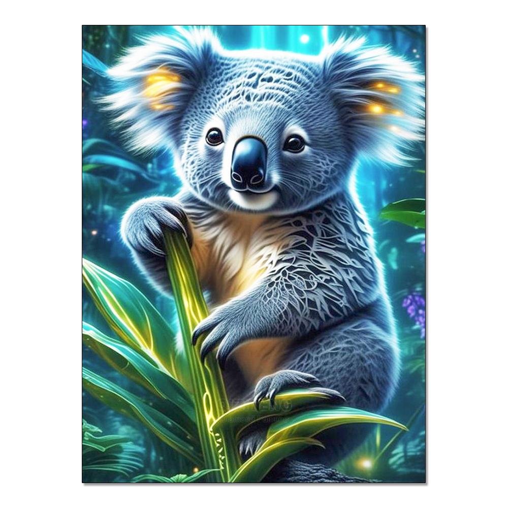 5D Diamond Painting Animals Koala Owl Mosaic Cross Stitch Wholesale Complete Kit Embroidery Children's Handicraft Hobbies