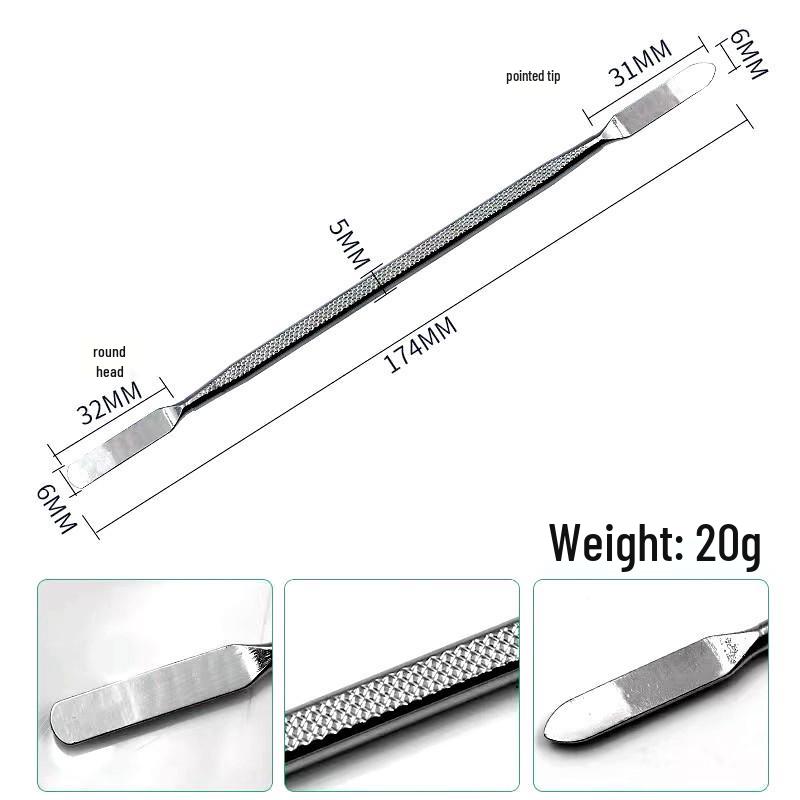 

3-Piece Non-Slip Double-Ended Metal Pry Bar Set for Phone Screen & Home Appliance Repair