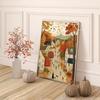 Comfortable Autumn Landscape Canvas Print Cute Autumn Warm Tones Wall Art Poster Modern Living Room Bedroom Autumn Home Decor