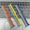 Soft Silicone Strap For Apple Watch Ultra 3/2 Band 49mm Serise 9 8 7 45mm 41mm Sport Bracelet Wristband iWatch 11 10 46mm 42mm