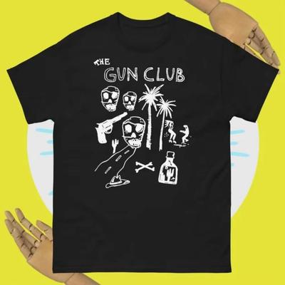 Camiseta The Gun Club Camiseta de Banda Post Punk The Gun Club Unisex Camiseta de Verano para Mujer Regalo de Cumpleaños