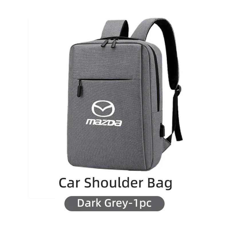 2025 Hot Business Shoulder Work Bag USB Chargring Travel Computer Backpack For Mazda CX5 6 3 CX7 323 Axela Atenza Demio CX30 CX3
