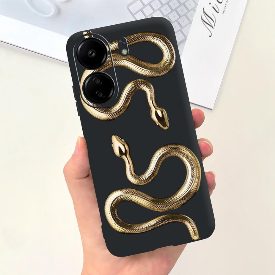 For Xiaomi Poco C65 Case Redmi 13C Cute Fashion Cartoon Cover Soft Silicone Phone Case For Xiaomi Redmi 13C Poco C65 C 65 Bumper