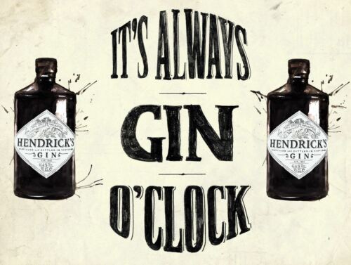 

Always Gin O Clock Retro Metal Wall Plaque Art Vintage Advertising Sign man caveAluminum 20x30cm（7.8x11.8inch）