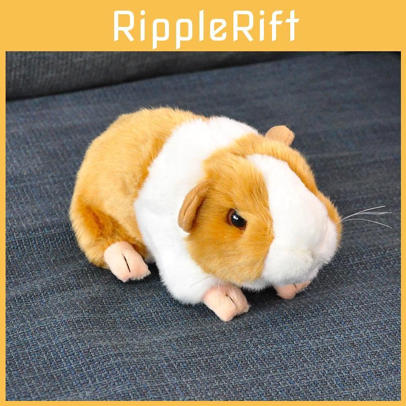 Lifelike Orange Guinea Pig Plush Toy For Children's Collection Gifts
