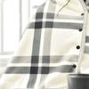 Shawl Cloak Blanket Autumn and Winter Thickening Heating Thermal Office Nap Blanket Air Conditioning Blanket Flannel Buckle Cover Blanket