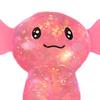 Glitzernder Axolotl Langsam Aufgehendes Knetspielzeug Weiches TPR Fidget zur Stressbewältigung Niedliches Salamanderförmiges Dekompressions-Gadget für Kinder Erwachsene